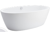 BRITT NEW 180, freistehende Badewanne 