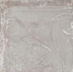 Eco Ceramica Tin Tiles Patina Ash Grey Relief 30 x 30cm 