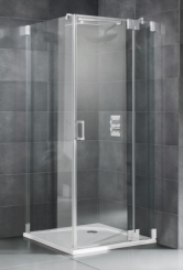 HSK Duschkabine KIENLE K.23 DREHTÜREN MIT k.180° BESCHLAG AN NEBENTEIL UND SEITENWAND 