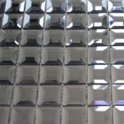 Glasmosaik Diamond Platin 3 x 3cm 