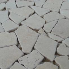 Natursteinmosaik Biancone E polygonal 