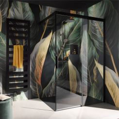 HSK Duschkabine Walk In Atelier Plan Schiebetür, 2-teilig 