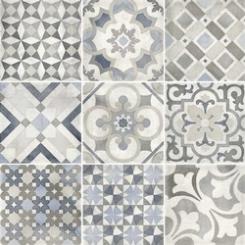 Polis Ceramiche Azulejos Ribeira Mix 20x20cm naturale rett. 