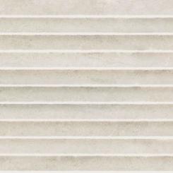 Polis Ceramiche Moonwalk Rilievo Bianco 30 x 90cm rett. 