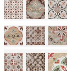 Polis Ceramiche Maioliche Ravello Mix 15x15cm rett. 