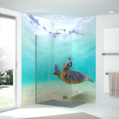 HSK RenoDeco 100x255cm matt  Fotodruck, Individual 