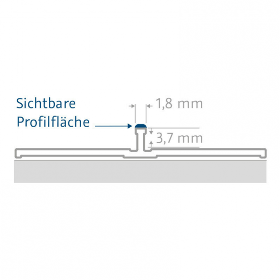 HSK RenoDeco Verbindungsprofil flächenbündig 255cm 