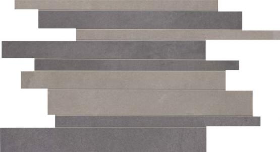 ABK DOCKS MOSAICO BRICKS Mosaik 30x40 | Grey Black