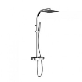 HSK Shower-Set AQUASWITCH RS 500 THERMOSTAT Glasfarbe schwarz