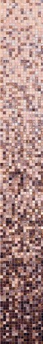 Bisazza Mosaico Sfumature 20mm Calicanto Whiteless 258.8x32.2cm 