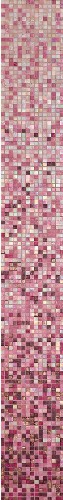 Bisazza Mosaico Sfumature 20mm Oleandro Whiteless 258.8x32.2cm 