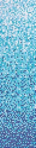 Bisazza Mosaico Sfumature 20mm Ortensia 258.8x32.2cm 