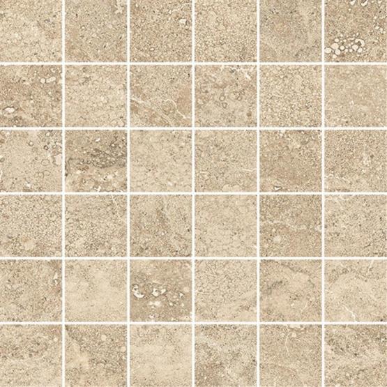 NovaBell Thermae Mosaico 5x5cm rett. Caramel matt 