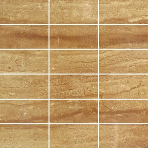 Casalgrande MARMOKER MOSAICO 5X10 Mosaik 29,5x29,5 | Giallo Striato | Lucido