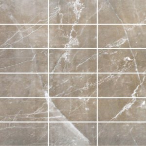 Casalgrande MARMOKER MOSAICO 5X10 Mosaik 29,5x29,5 | Pulpis Tortora | Naturale