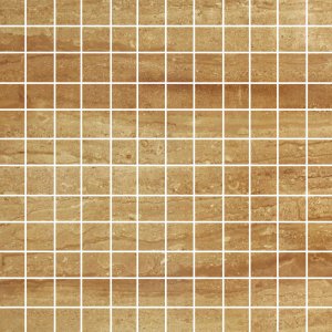 Casalgrande MARMOKER MOSAICO Mosaik 29,5x29,5 | Giallo Striato | Lucido