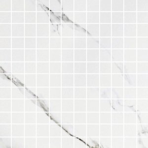 Casalgrande MARMOKER MOSAICO Mosaik 29,5x29,5 | Statuario Grigio | Lucido