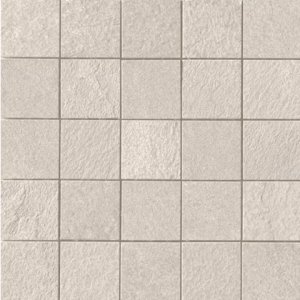 Casalgrande MINERAL CHROM MOSAICO 6X6 Mosaik 30x30 | White | Soft