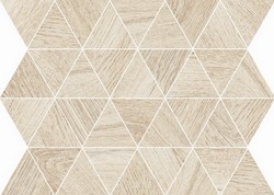 Flaviker Pisa Cozy Desert Mosaico Triangoli 34x26cm naturale rett. 