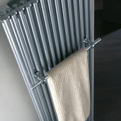 HSK Designheizkörper Sky Handtuchhalter chrom | 401mm