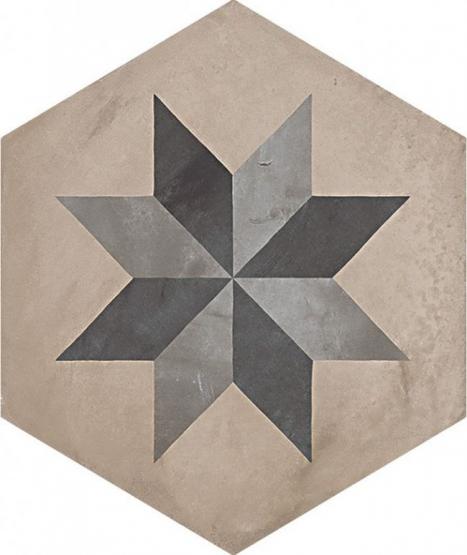 Marca Corona TERRA ESAGONA VERS. F Dekor 25x21,6 | Stella