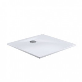 HSK Acryl-Duschwanne, plan, Quadrat Weiß 120 x 120 cm ohne AntiSlip-Beschichtung