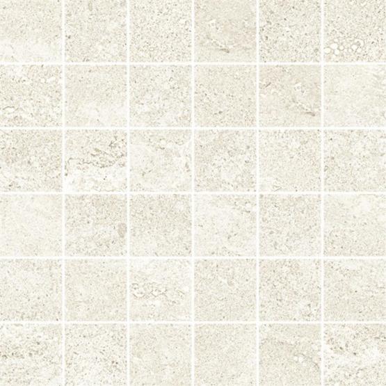 NovaBell Thermae Mosaico 5x5cm rett. Milk matt 