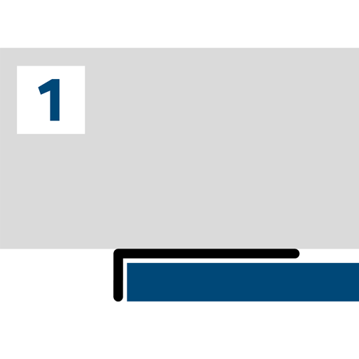 HSK RenoDeco Abschlußprofil flächenbündig 255cm 