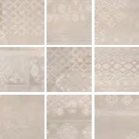 Provenza Gesso Taupe Linen Decoro Patchwork 20x20cm rett. 