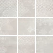 Provenza Gesso Natural White Decoro Patchwork 20x20cm rett. 