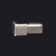 Quadro - Profil Ecke Aluminium silber eloxiert matt 9 mm