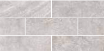 NovaBell Aspen 10x30cm rett. Rock Grey matt 