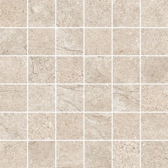 NovaBell Aspen Mosaico 5x5cm rett. Sand Monn matt 