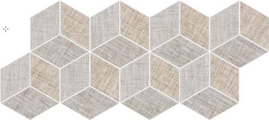 Sant Agostino FINEART HEXAGON Dekor 20x46 | Mix Light