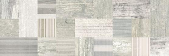 Sant Agostino SHABBY BLEND Wand-Dekor 25x75 | Grey