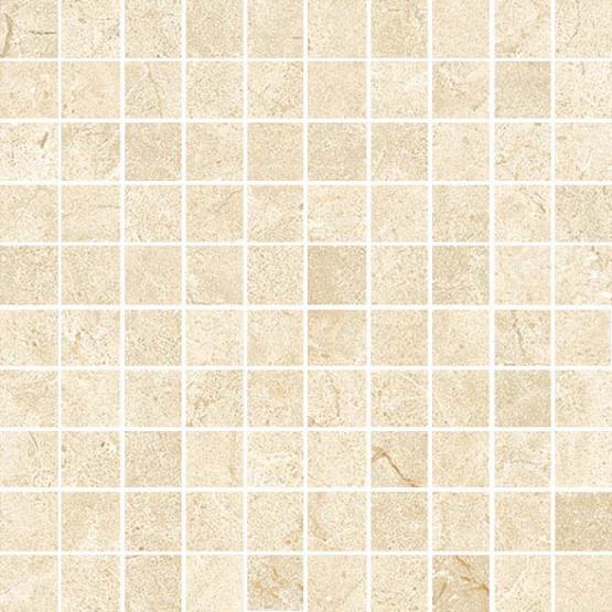 Sant Agostino THEMAR MOSAICO WALL Wand-Mosaik 25x25 | Crema Marfil