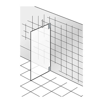 HSK Duschkabine K2 Seitenwand zu K2.01-K2.32 