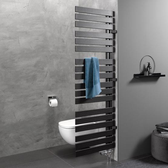 HSK Designheizkörper Yenga Raumteiler Graphit-Schwarz | 600 x 1824 mm