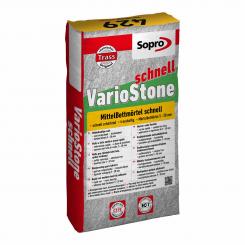 Sopro TRASSHALTIGER MITTELBETTMÖRTEL SCHNELL - MB 429, 25 KG 