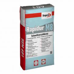 SOPRO RAPIDUR M8 - SCHNELLESTRICHMÖRTEL, 25 KG 