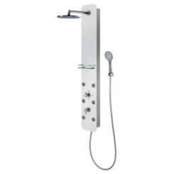 (0) Aktion! HSK Duschpaneel SOFTCUBE Glass weiß 