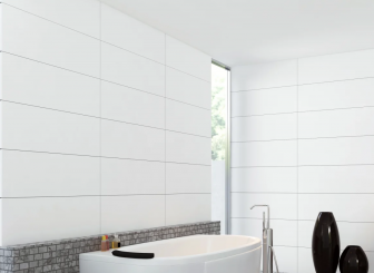 (0) Angebot  Wandfliese Weiß matt 30x90cm kalibriert 