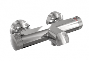 HSK AquaXPro Aufputz-Badewannenthermostat rund 